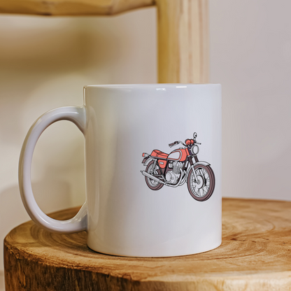 Mug personnalisé avec illustration Honda CB750 1969 vintage