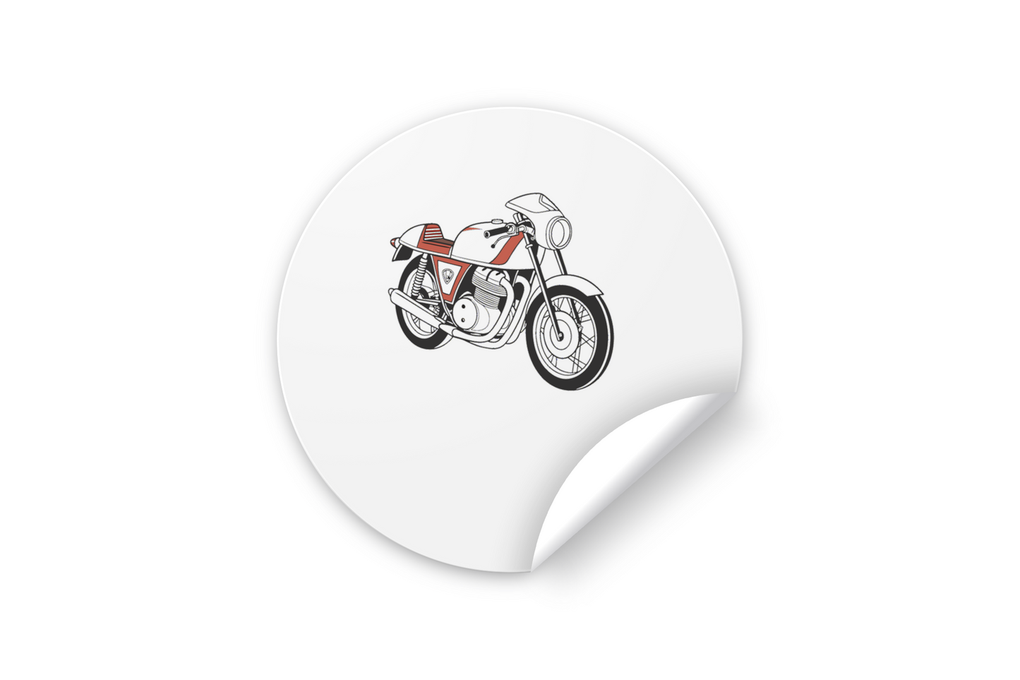 Autocollant de moto MV Agusta 750S des années 70