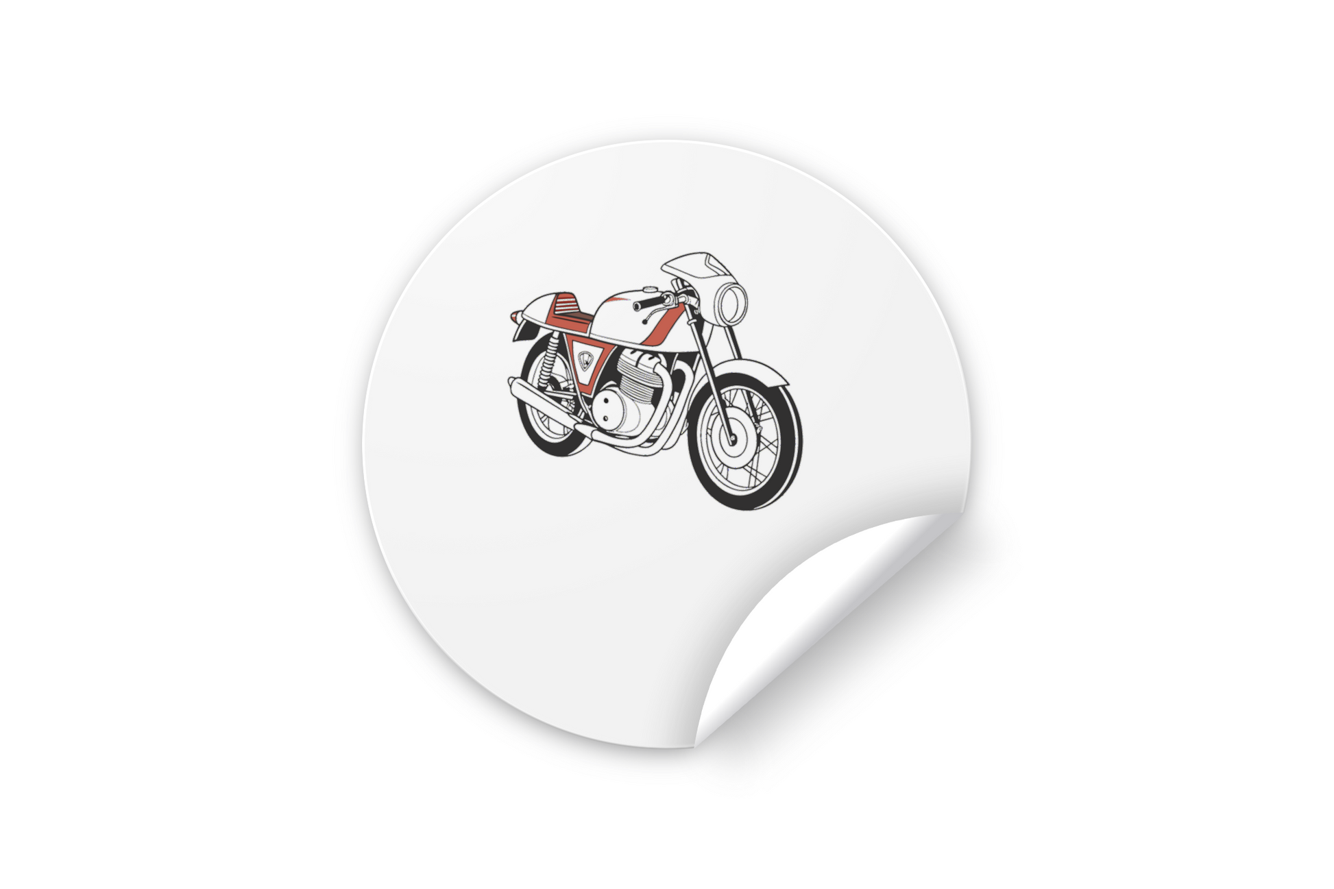 Autocollant de moto MV Agusta 750S des années 70