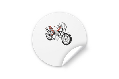 Autocollant de moto MV Agusta 750S des années 70