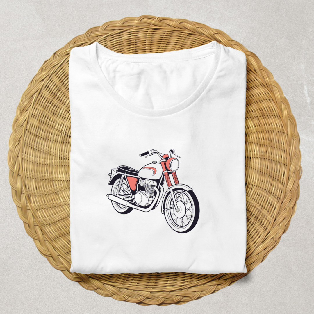 T-shirt avec illustration vintage Triumph Trident 1968