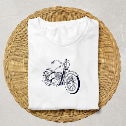 T-shirt arborant la Harley-Sportster 1957, idéal pour les passionnés