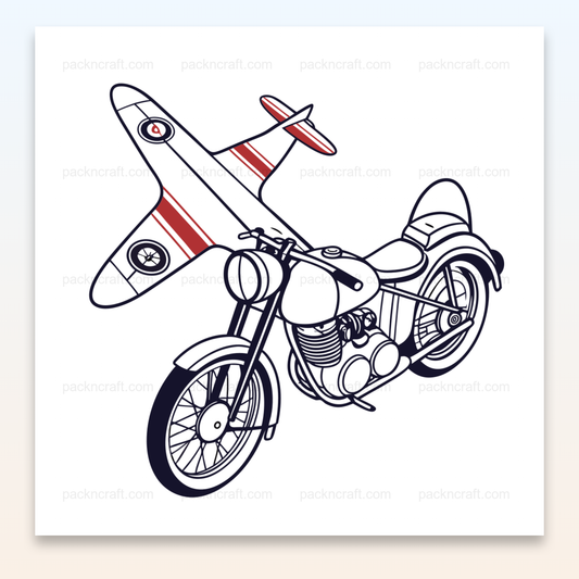 Design vintage Douglas Dragonfly 1955 pour projets créatifs.