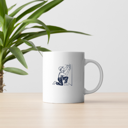 Électricien en Action | Style Rétro SVG | Thème Vintage
