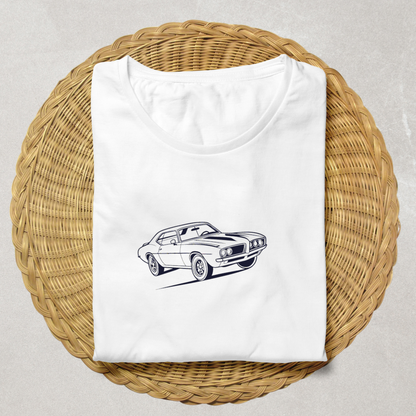 T-shirt personnalisable avec design Pontiac Firebird
