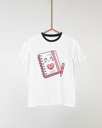 T-shirt au style minimaliste avec icône numérique créative et tendance