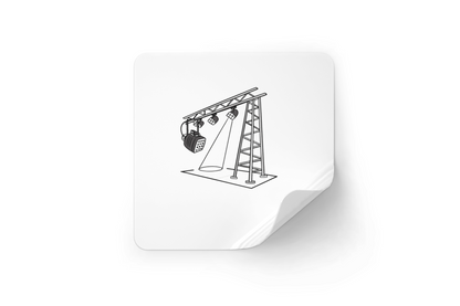 Éclairage de Théâtre | Style Moderne SVG | Thème Spectacle