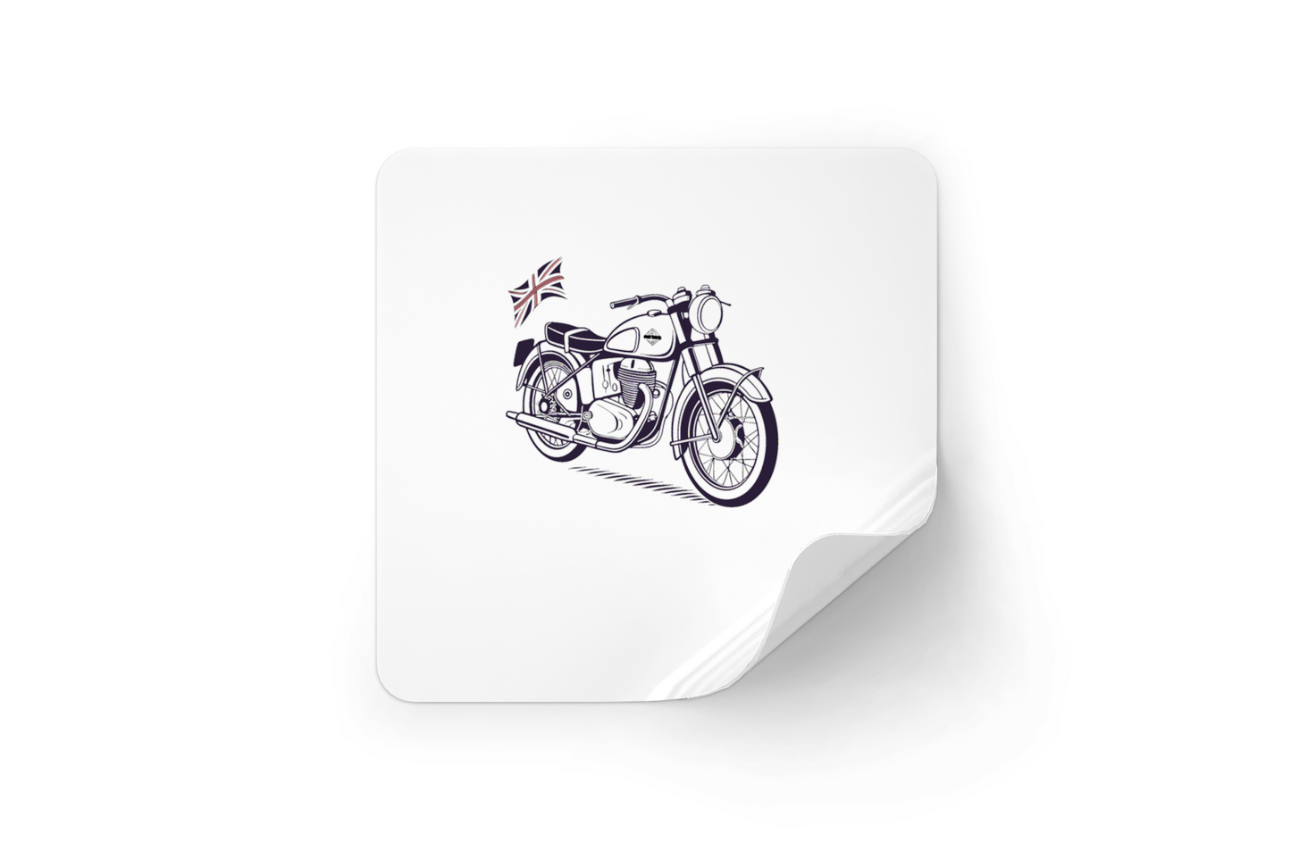 Sticker moto BSA Gold Star 1955, adapté pour papeterie