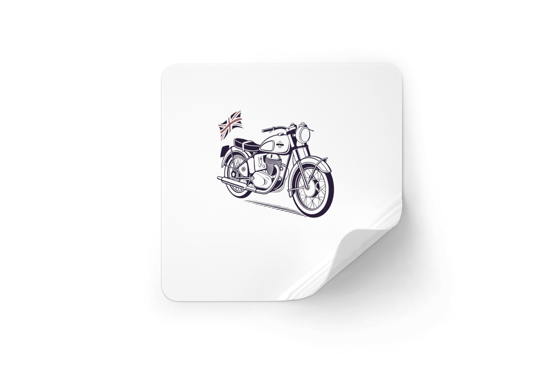 Sticker moto BSA Gold Star 1955, adapté pour papeterie