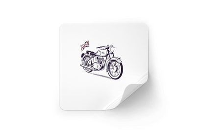 Sticker moto BSA Gold Star 1955, adapté pour papeterie