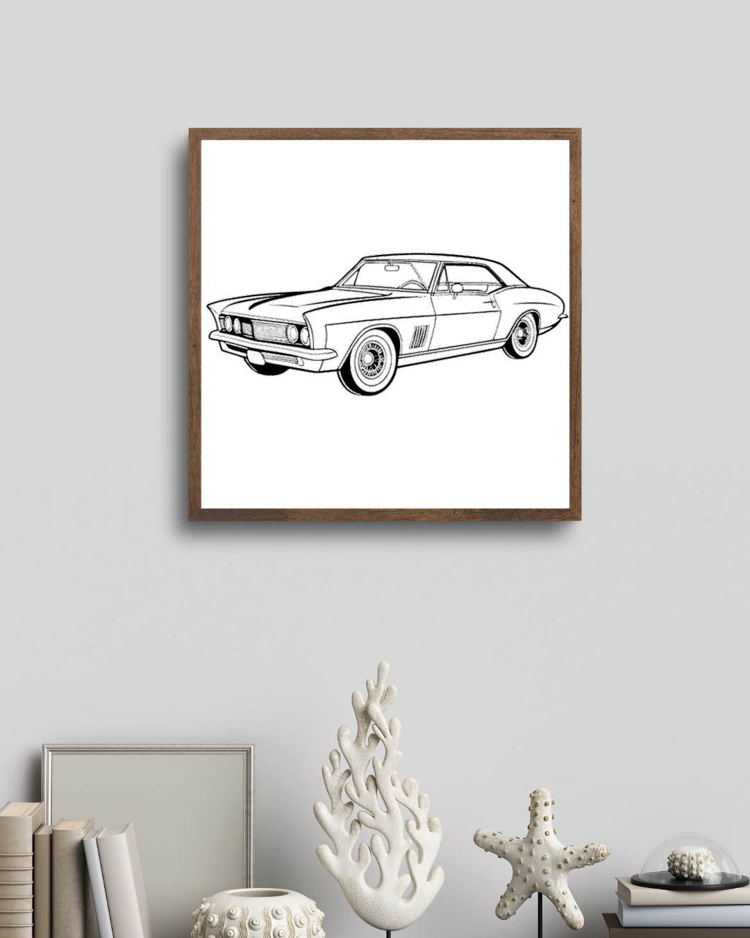 Buick Riviera 1965 Élégante | Style SVG Ligne Vintage