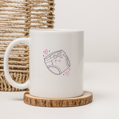 Mug personnalisé avec la touche kawaii de cette illustration