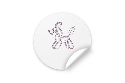Chien Ballon | Style Kawaii Anniversaire