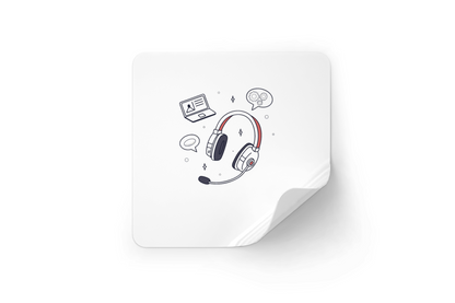 Casque de Support | Style Retro | Thème Bureau