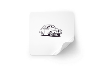 Sticker de voiture rétro pour personnalisation et design