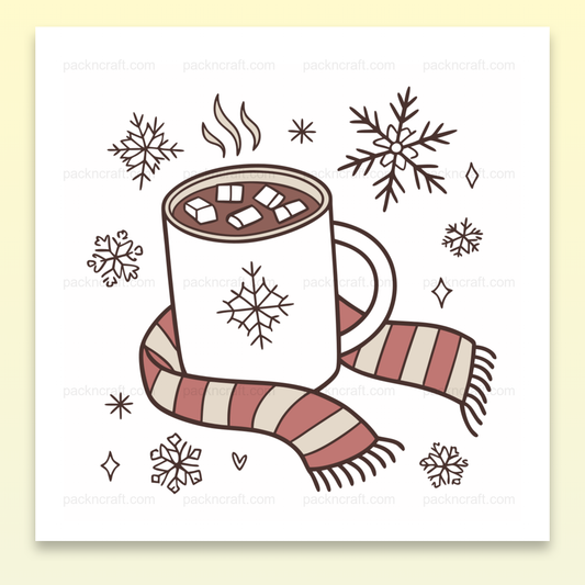 Illustration de chocolat chaud délicieux pour projets créatifs hivernaux