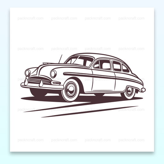 Illustration vectorielle Hudson Hornet pour projets vintage et rétro., Sticker Hudson Hornet 1951, idéal pour décors personnalisés., Cadre Hudson Hornet 1951 dans un style rétro pour décoration murale., Mug personnalisé avec Hudson Hornet 1951, parfait pour les amateurs de voitures classiques., T-shirt Hudson Hornet 1951, mode rétro pour passionnés d'automobiles.