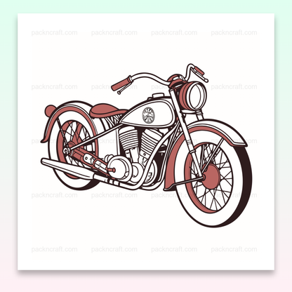 Image de la moto Indian Scout 1920 en style vintage adapté à divers projets.