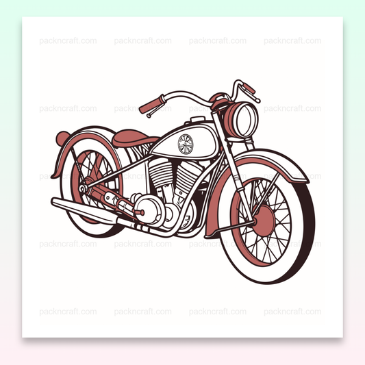 Image de la moto Indian Scout 1920 en style vintage adapté à divers projets.