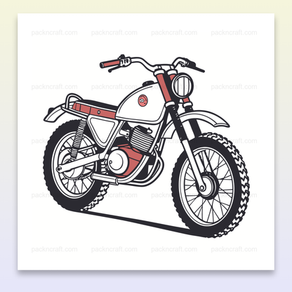 Design classique Bultaco Metisse en format numérique
