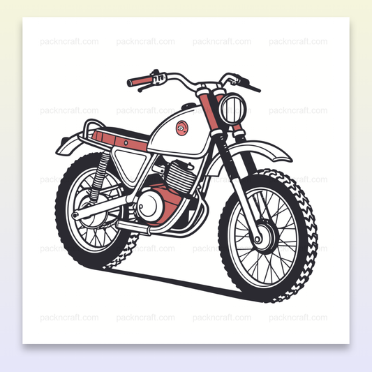 Design classique Bultaco Metisse en format numérique