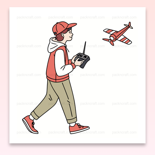 Garçon Pilote de Drone | SVG Retro | Air Aventure