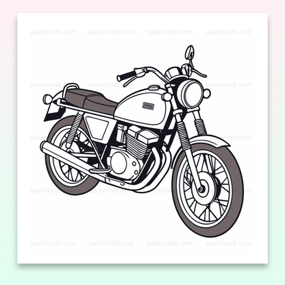 Image haute définition du Kawasaki KZ1000, idéal pour impressions