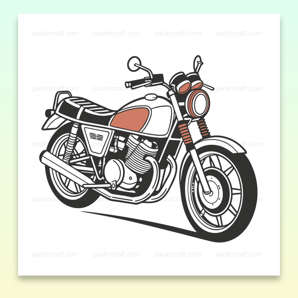 Motif moto Suzuki GS1000 1978, design classique pour collectionneur.