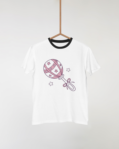 Image kawaii de hochet étoilé, parfaite pour imprimer sur t-shirts