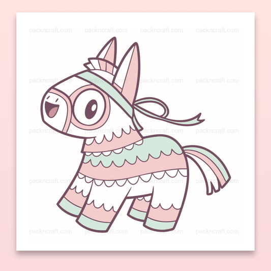 Design piñata mignonne pour projets de bricolage créatifs.