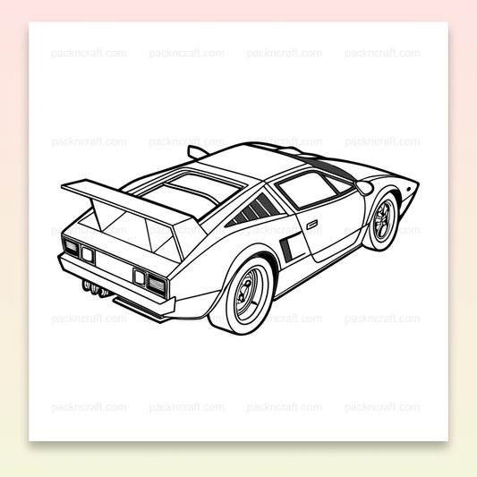 Illustration SVG de voiture vintage des années 1970 pour projets créatifs, Tasse personnalisée avec design de voiture rétro chic pour amateurs, T-shirt stylé avec illustration de voiture vintage, idéal pour mode urbaine, Sticker unique de voiture rétro pour décoration personnelle, Cadre artistique avec design de voiture vintage pour décoration intérieure
