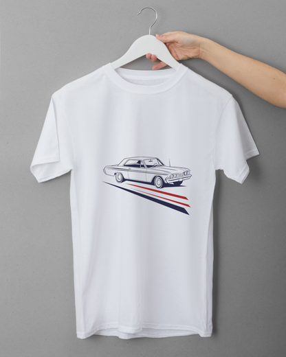 Buick Skylark en Mouvement | SVG Moderne | Thème Vintage