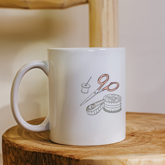 Ciseaux et Bobines | SVG Élégant | Couture Vintage