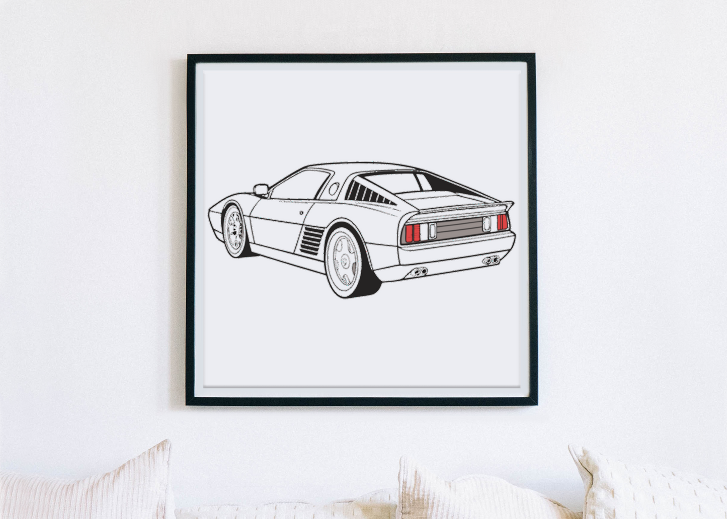 Voiture Élan Rapide | Style Vintage SVG | Thème Classique
