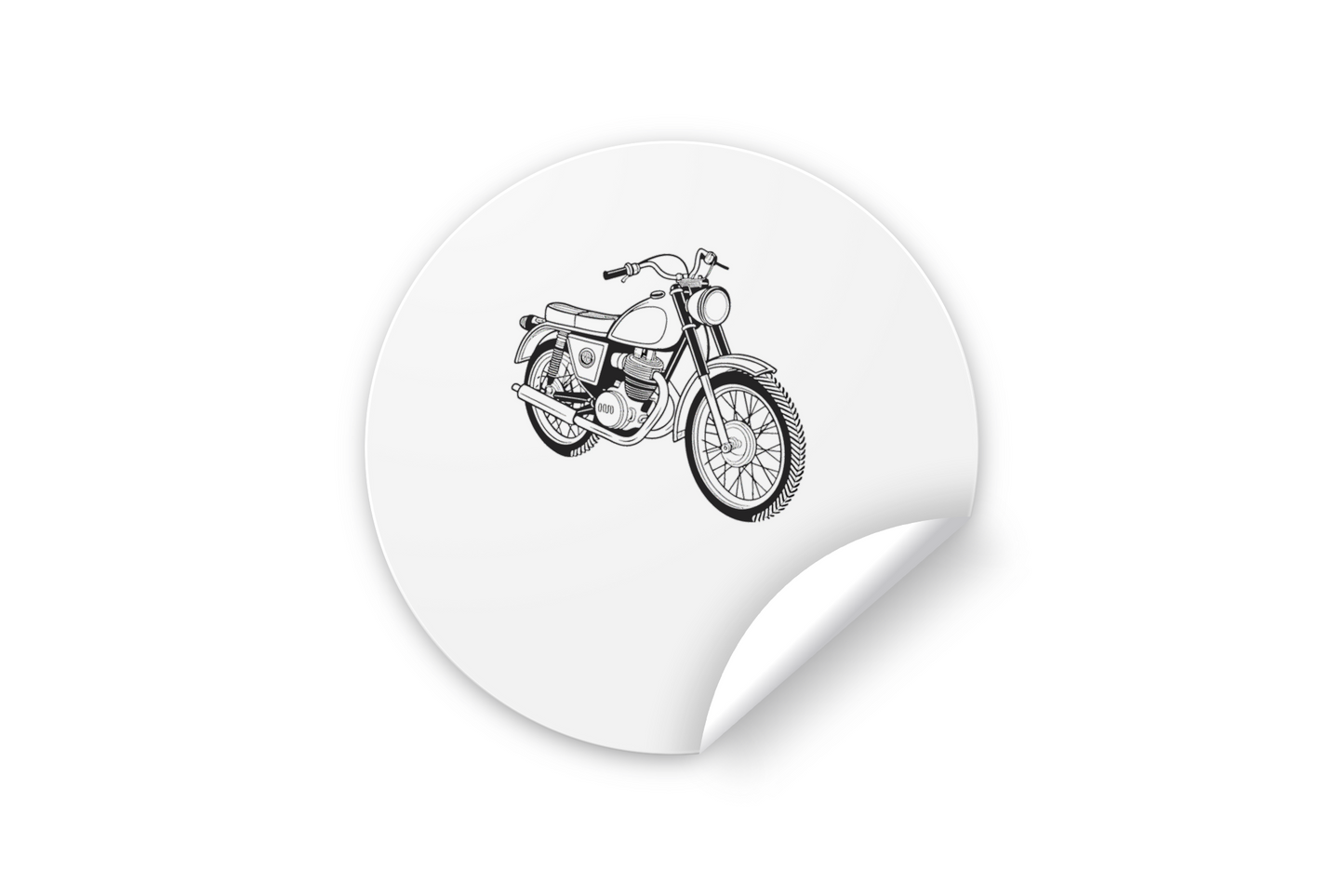 Autocollant vintage Montesa Impala pour personnalisation créative.