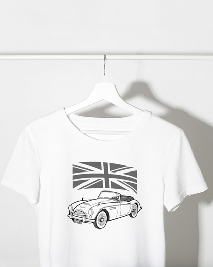Voiture Vintage en Action | Style Retro SVG | Thème Britannique