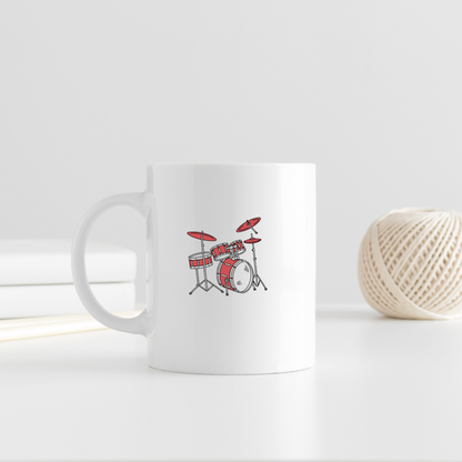 Mug avec design minimaliste batterie en action style moderne et dynamique