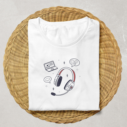 Casque de Support | Style Retro | Thème Bureau