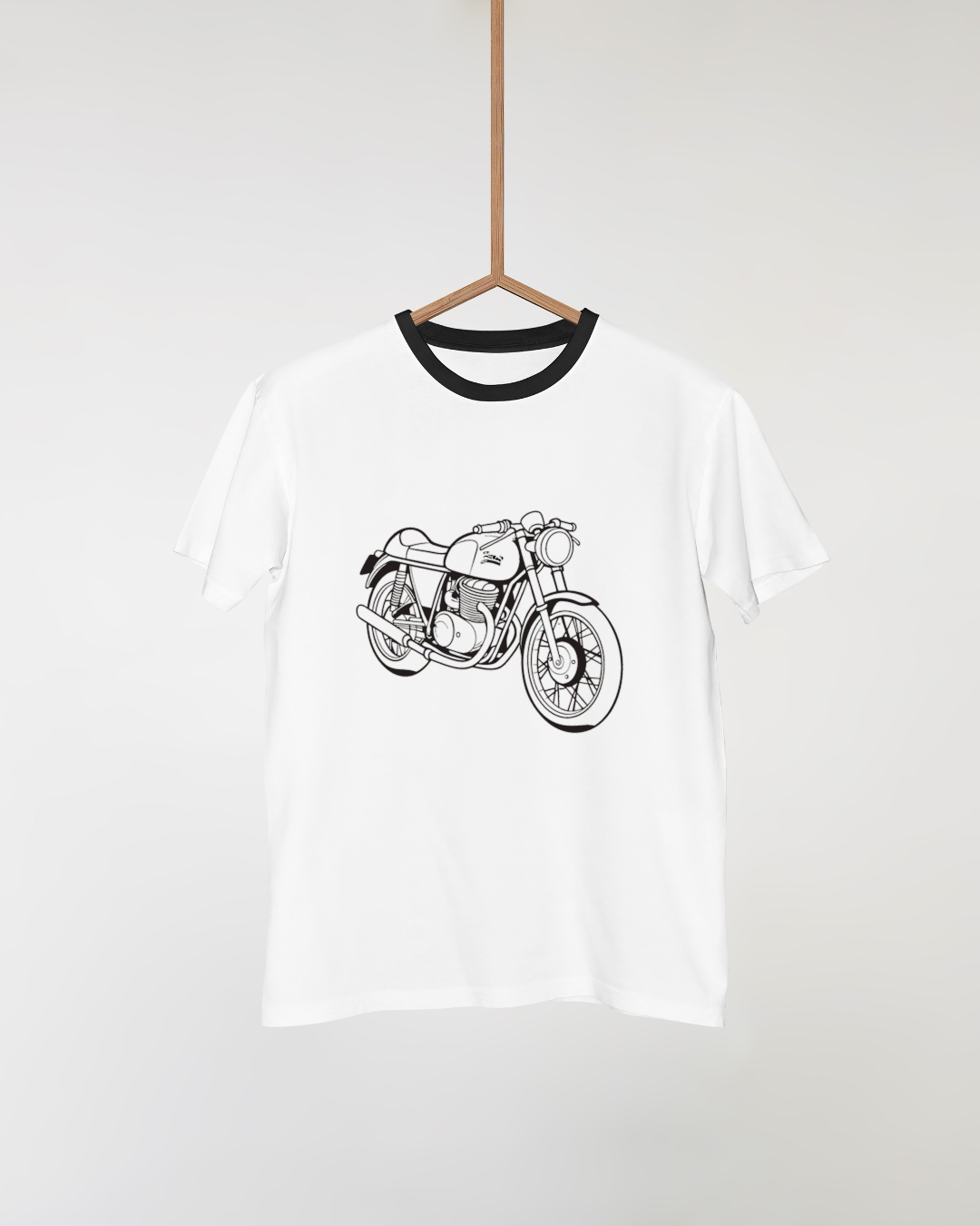 Design en SVG de Norton Commando sur t-shirt pour style rétro chic