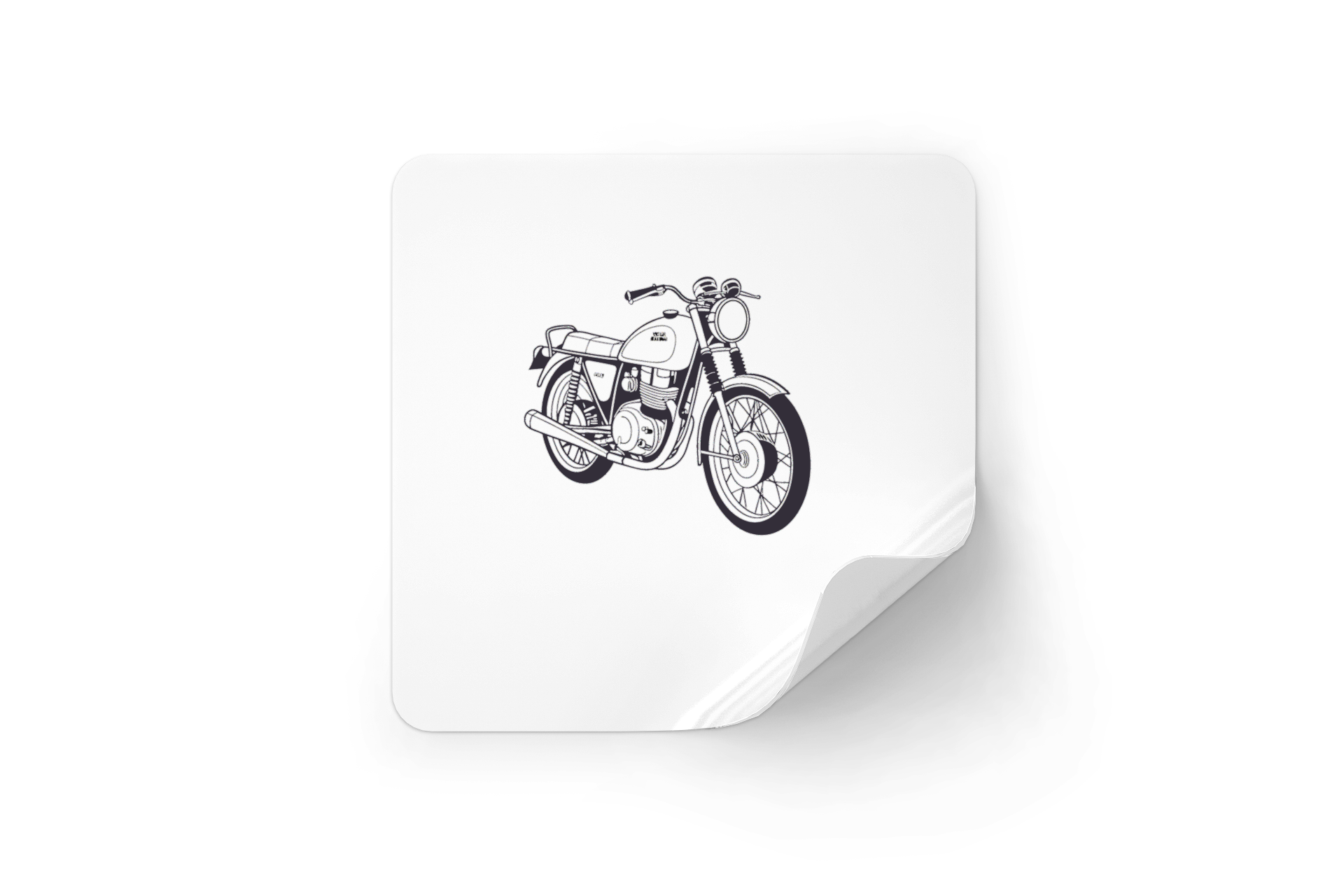 Stickers Honda CB450 vintage, parfaits pour personnaliser papeterie ou gadgets.