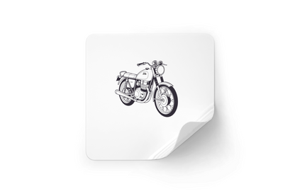 Stickers Honda CB450 vintage, parfaits pour personnaliser papeterie ou gadgets.