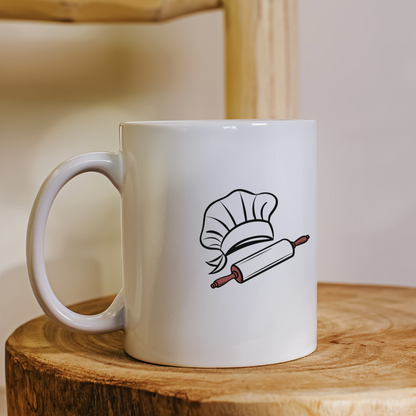 Toque et Rouleau | SVG Élégant | Thème Gourmand