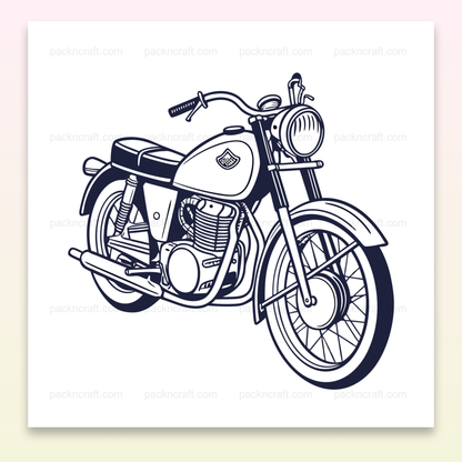 Illustration SVG cz-175 vintage, idéale pour stickers rétro.