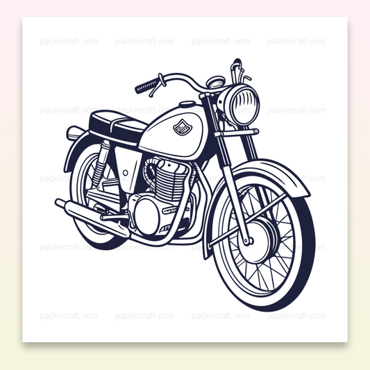 Illustration SVG cz-175 vintage, idéale pour stickers rétro.