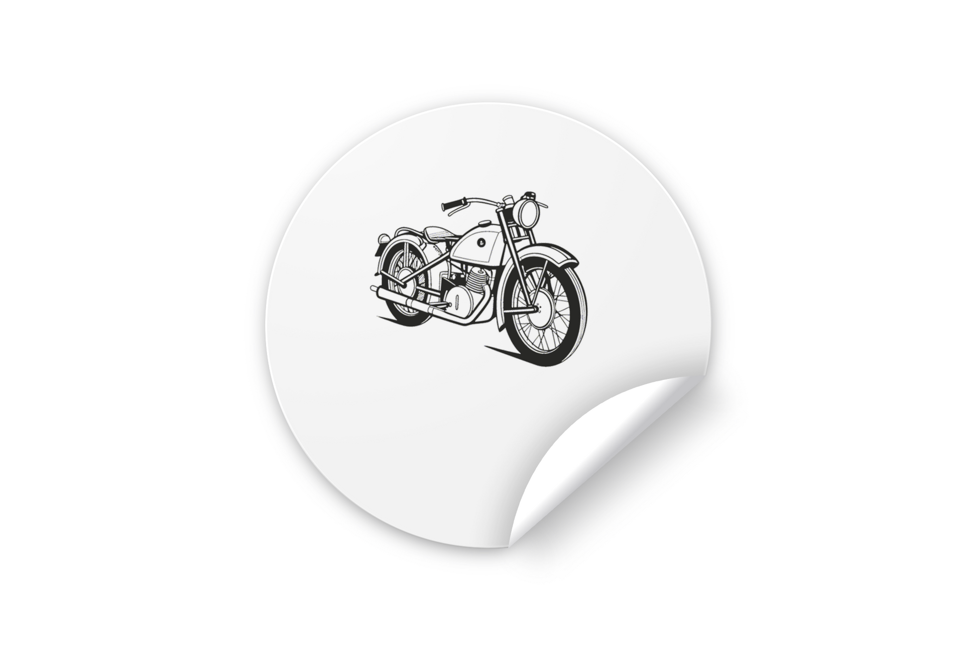 Sticker moto vintage, ajoutez une touche rétro à vos objets