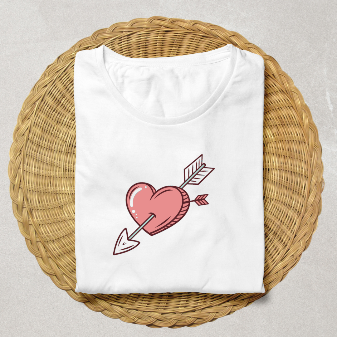 Coeur Flèche - SVG Vintage Amour