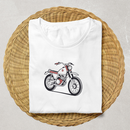 T-shirt imprimé avec design vintage de Bultaco Metisse