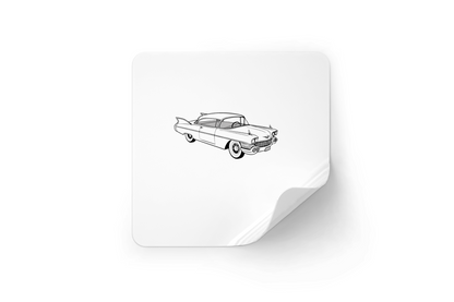 Elegant Cadillac on Mug | Retro Style SVG | Vintage Theme