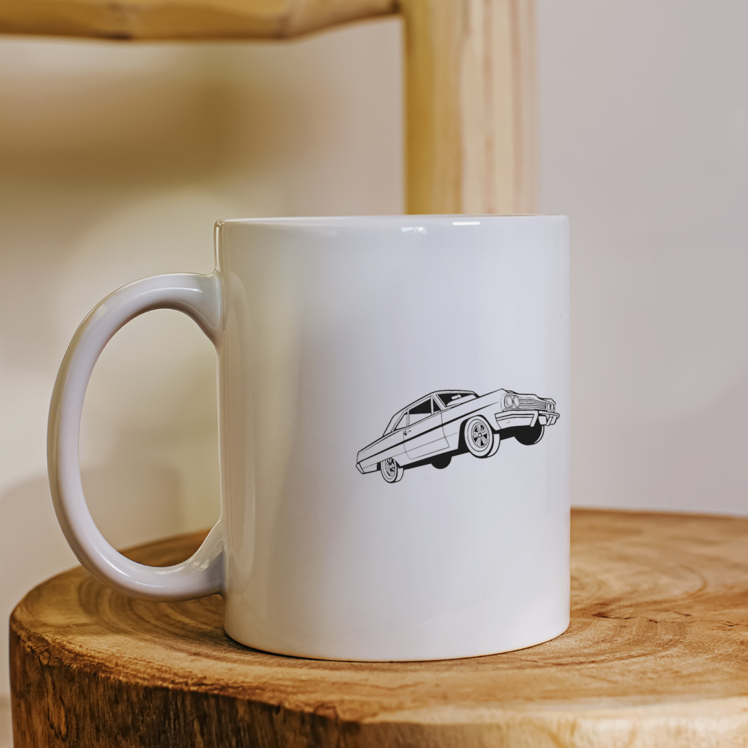 Impression sur mug de la Chevrolet Impala classique