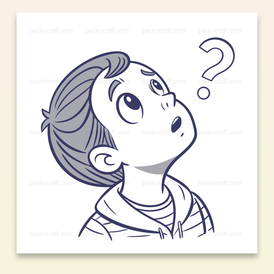 Illustration en SVG d'un garçon curieux regardant, idéale pour projets éducatifs